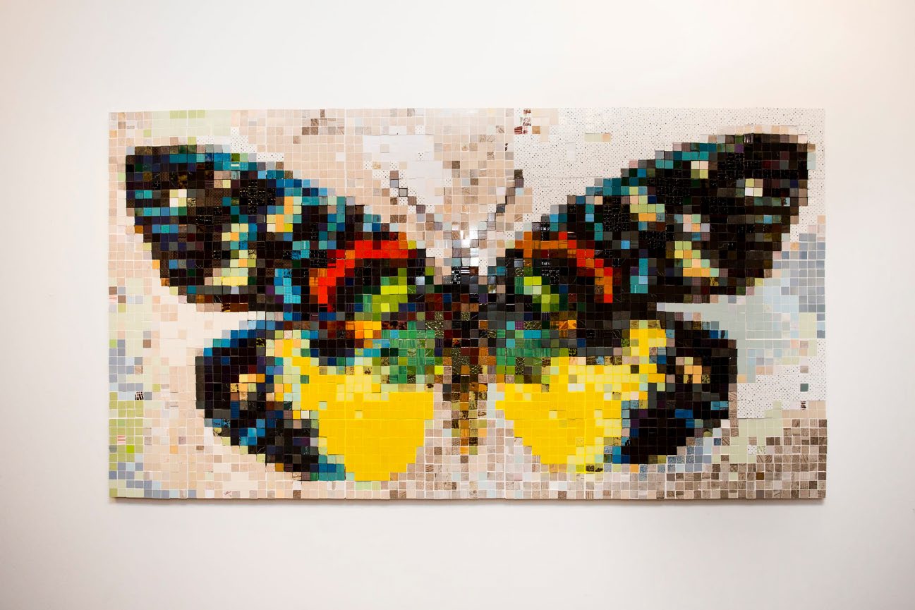 Butterflies mosaic