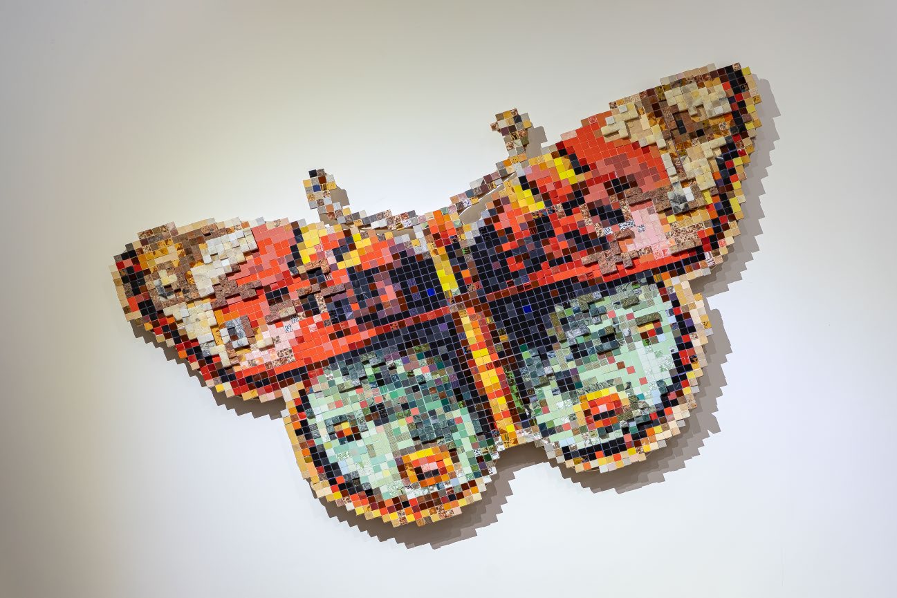 Butterflies mosaic work