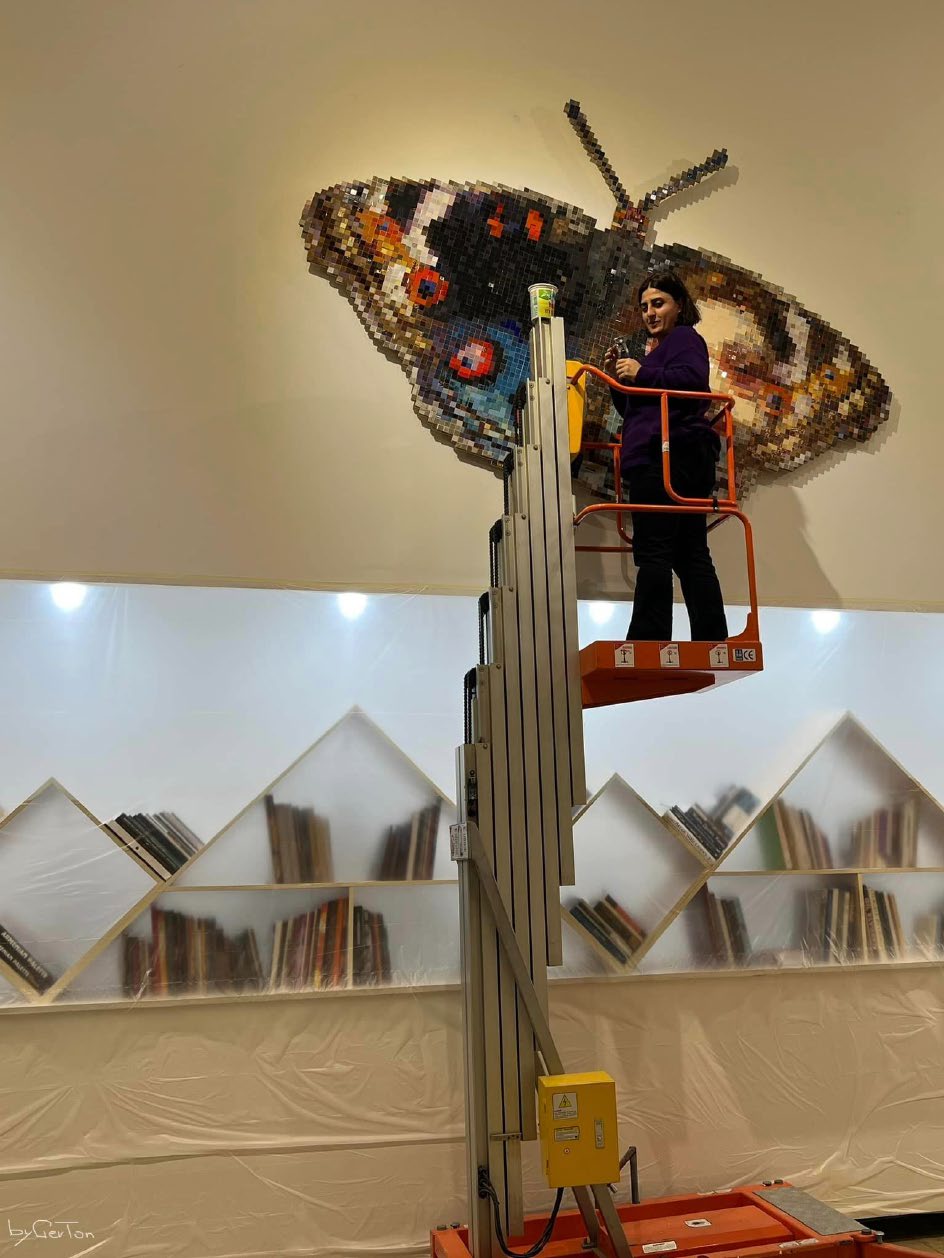 Butterflies work process